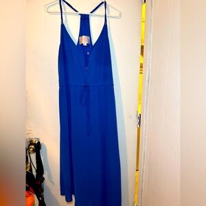 Blue Forever 21 Maxi Dress Size large